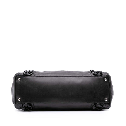 Chanel Cc Calfskin Modern Chain Rhodoid East West Tote