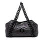Chanel Cc Calfskin Modern Chain Rhodoid East West Tote