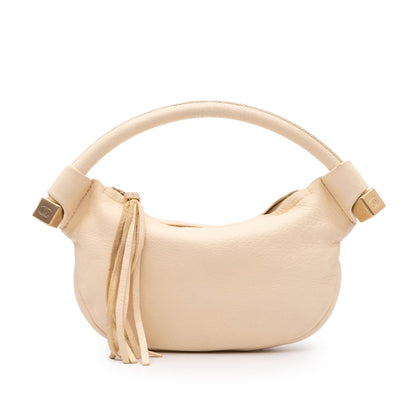 Chanel Cc Calfskin Tassel Hobo