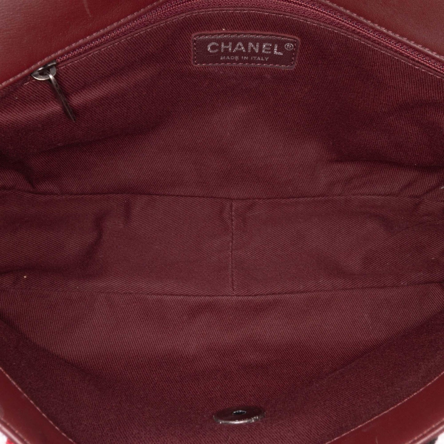 Chanel Gabrielle Canvas White Shoulder Bag
