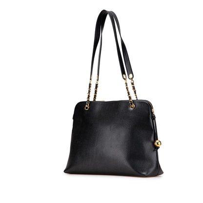 Chanel Gabrielle Caviar Black Tote Bag Style 3