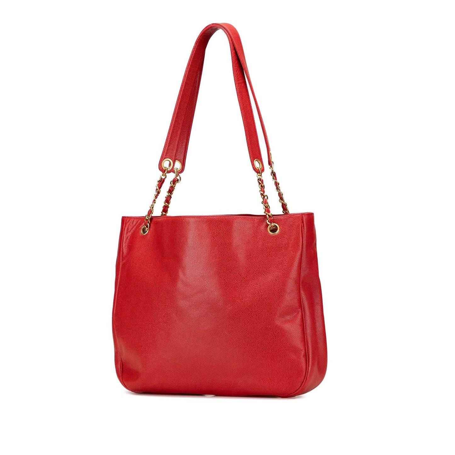 Chanel Gabrielle Caviar Red Tote Bag