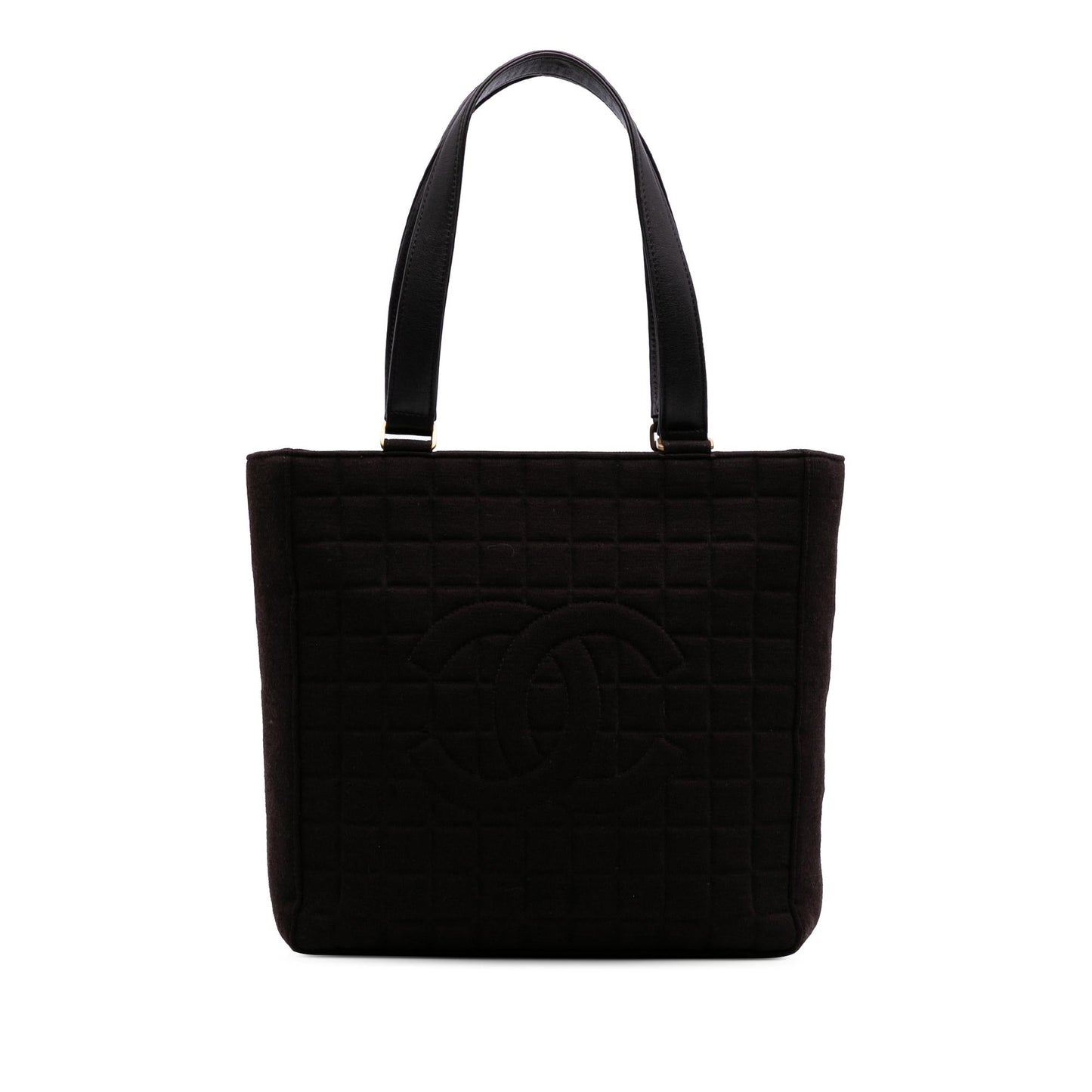 Chanel Cc Chocolate Bar Jersey Tote