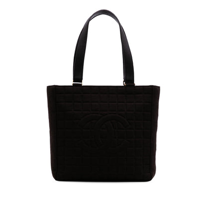 Chanel Cc Chocolate Bar Jersey Tote