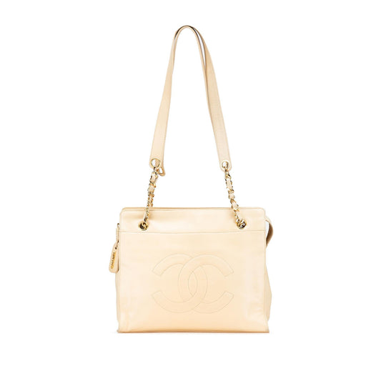 Chanel Gabrielle Lambskin Brown Tote Bag Style 2