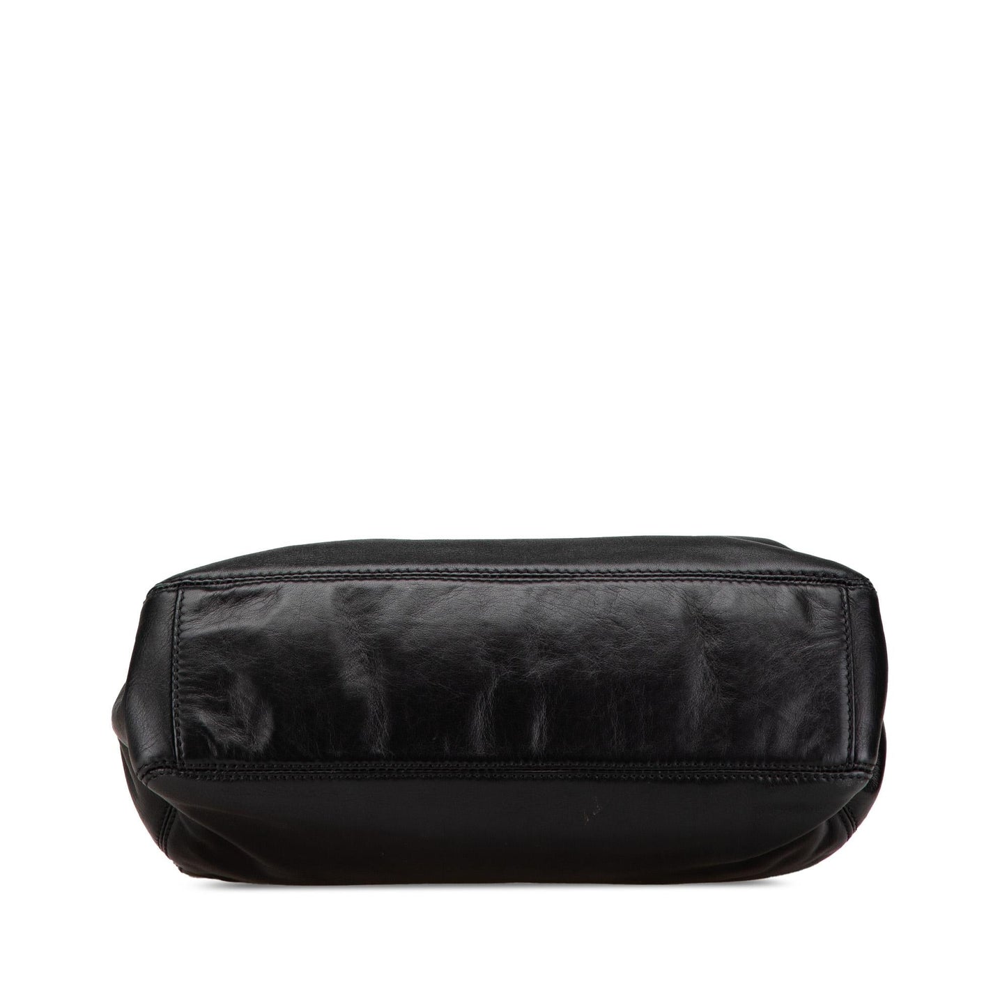Chanel Cc Lambskin Tortoise Handle Tote