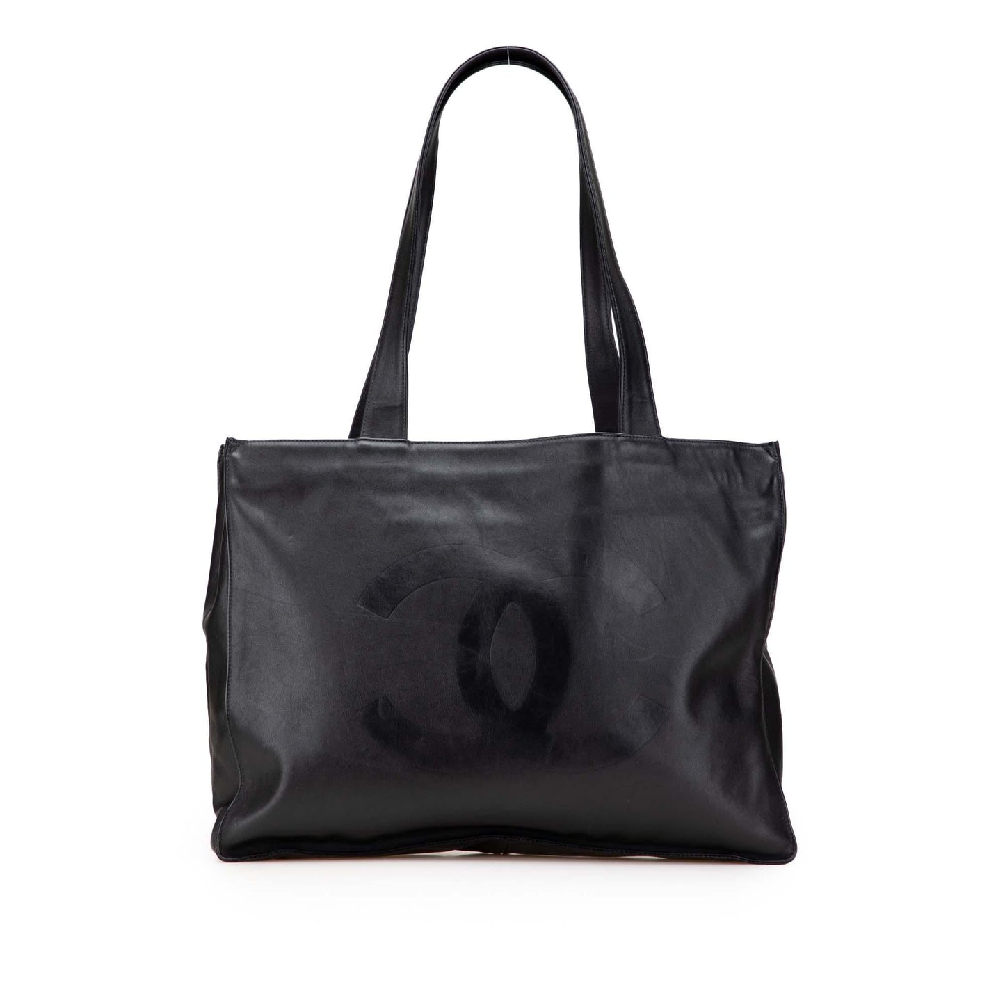 Chanel Gabrielle Lambskin Black Tote Bag Lambskin