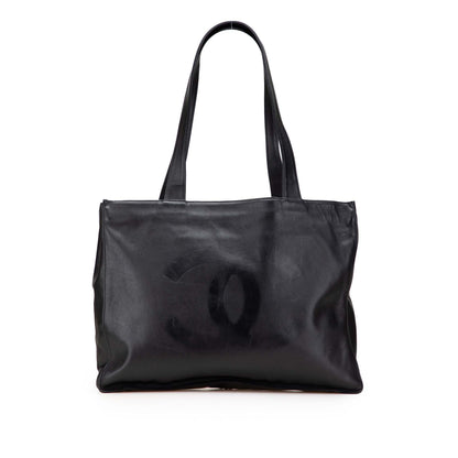 Chanel Gabrielle Lambskin Black Tote Bag Lambskin