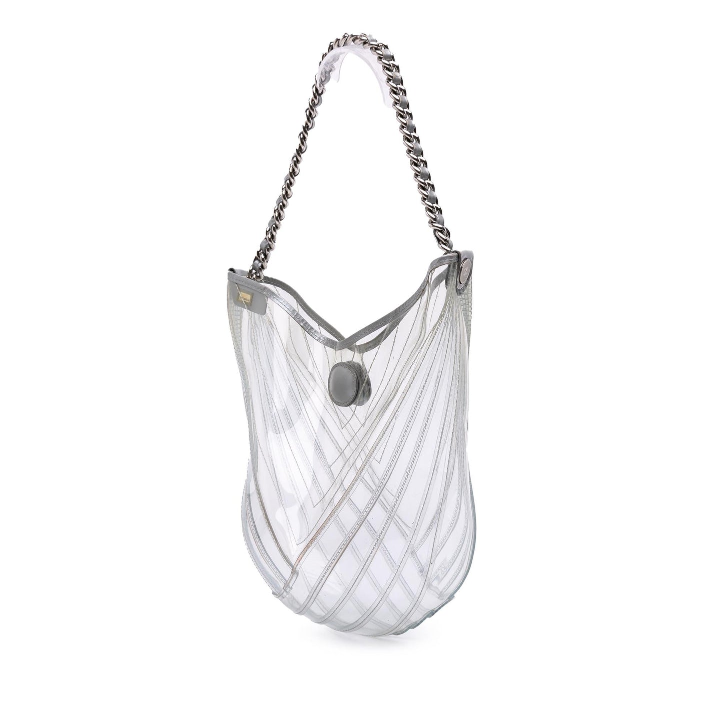Chanel Gabrielle Silver Shoulder Bag