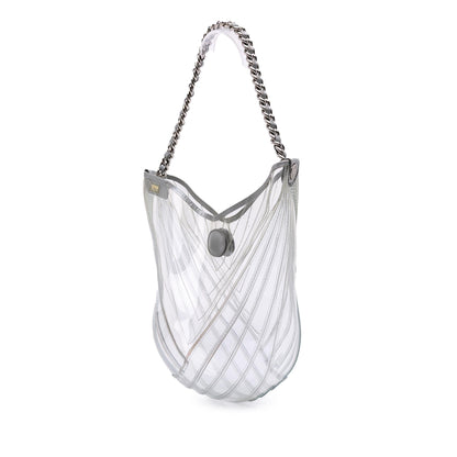 Chanel Gabrielle Silver Shoulder Bag