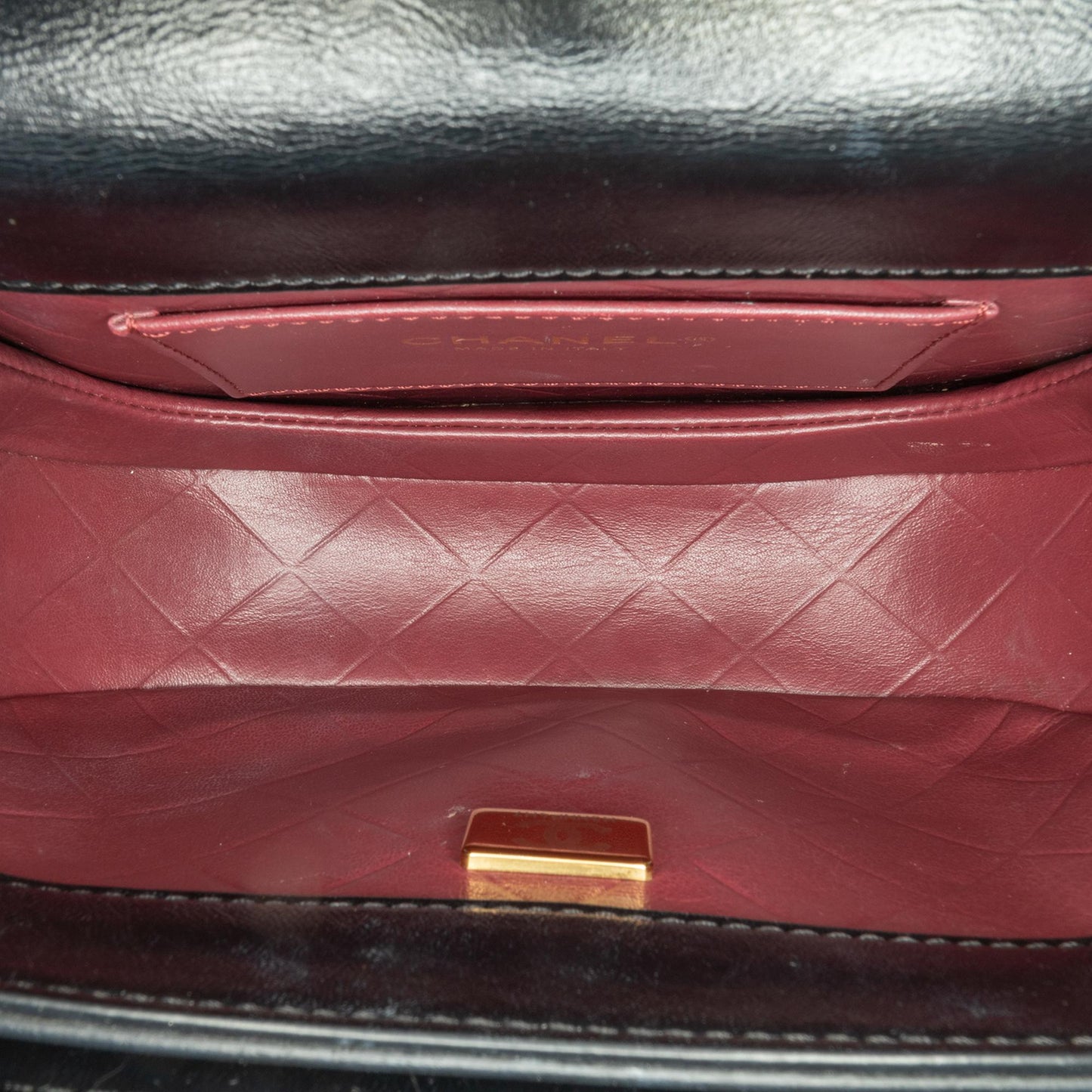 Chanel Gabrielle Calfskin Black Shoulder Bag Style 3