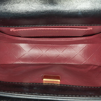 Chanel Gabrielle Calfskin Black Shoulder Bag Style 3