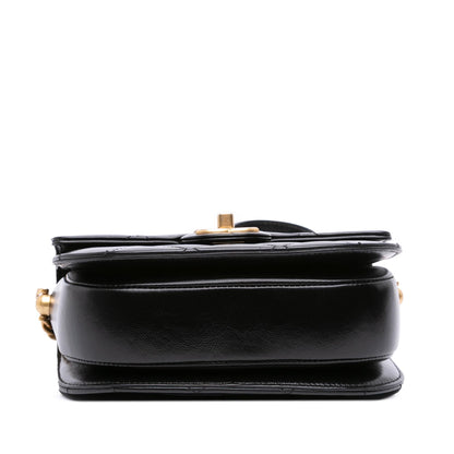 Chanel Gabrielle Calfskin Black Shoulder Bag