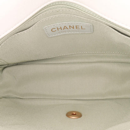 Chanel Cc Quilted Calfskin Single Flap