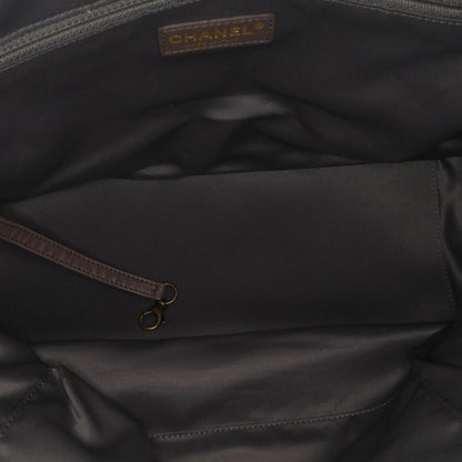 Chanel Cc Quilted Calfskin Triptych Tote