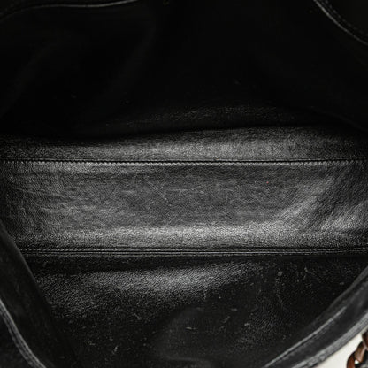 Chanel Cc Quilted Caviar Tortoise Chain Tote