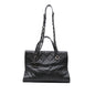 Chanel Cc Quilted Crumpled Caviar Crave Tote