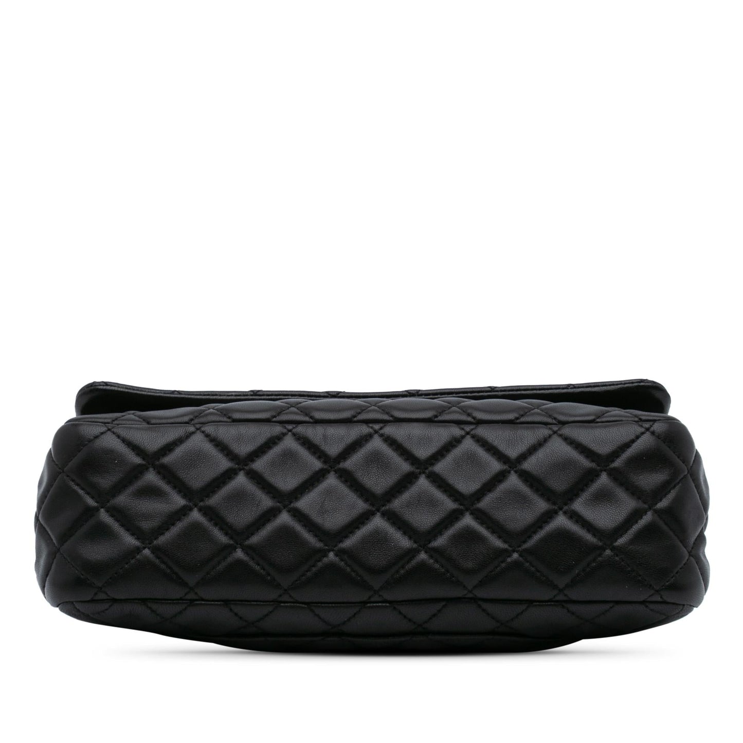 Chanel Gabrielle Lambskin Black Shoulder Bag Style 71