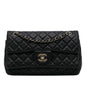 Chanel Gabrielle Lambskin Black Shoulder Bag Style 71