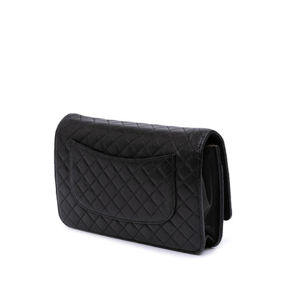Chanel Cc Quilted Lambskin Wallet On Chain