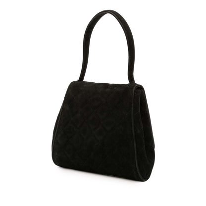 Chanel Gabrielle Quilted Black Shoulder Bag Quilted