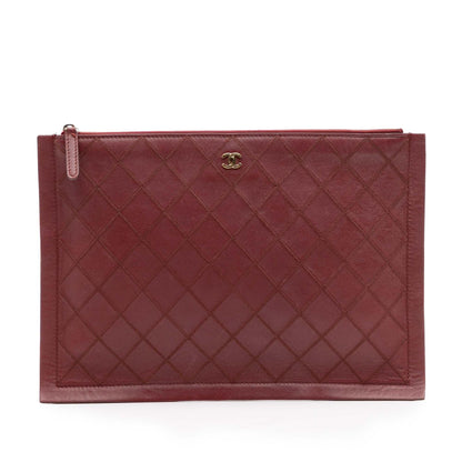 Chanel Gabrielle Lambskin Red Shoulder Bag Style 10