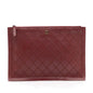 Chanel Gabrielle Lambskin Red Shoulder Bag Style 10