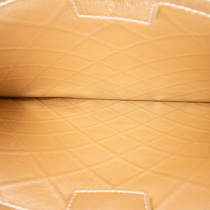 Chanel Cc Stitched Lambskin Clutch