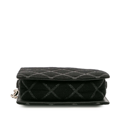 Chanel Cc Tweed Chain Fantasy Crossbody