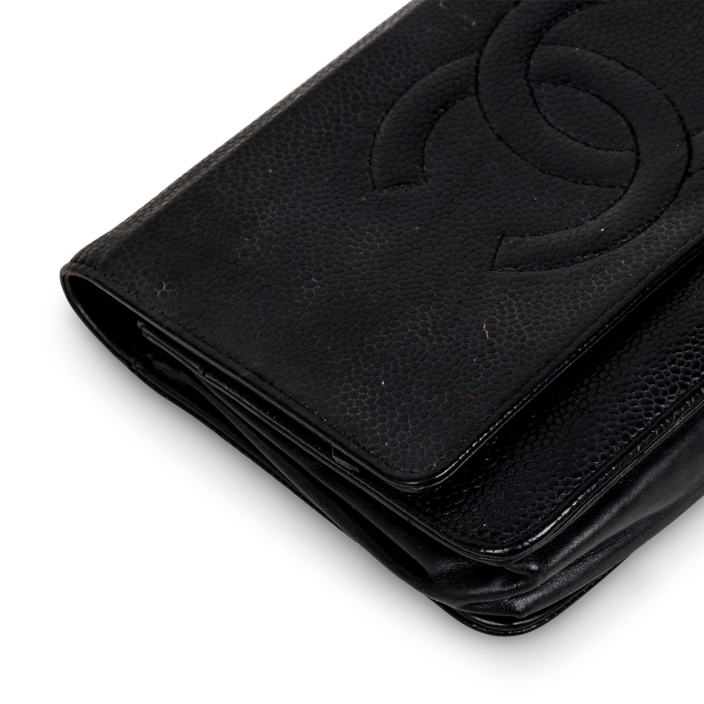 Chanel Wallet On Chain Caviar Black Crossbody Style 3