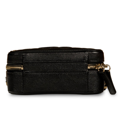 Chanel Vanity Caviar Black Clutch Style 7