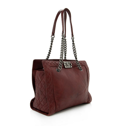 Chanel Boy Calfskin Luxury Tote