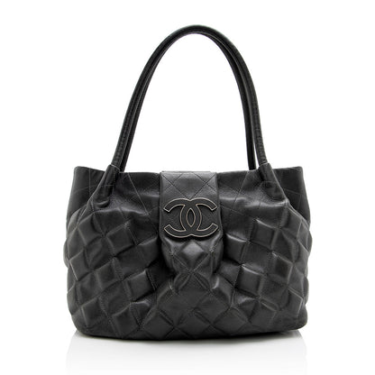 Chanel Small Calfskin Luxury Tote