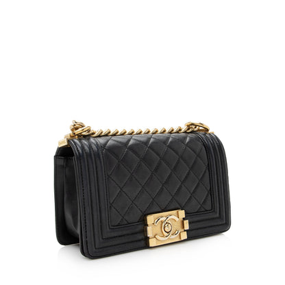 Chanel Boy Small Calfskin Handbag