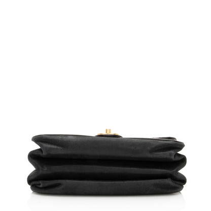 Chanel Flap Small Calfskin Shoulder Bag
