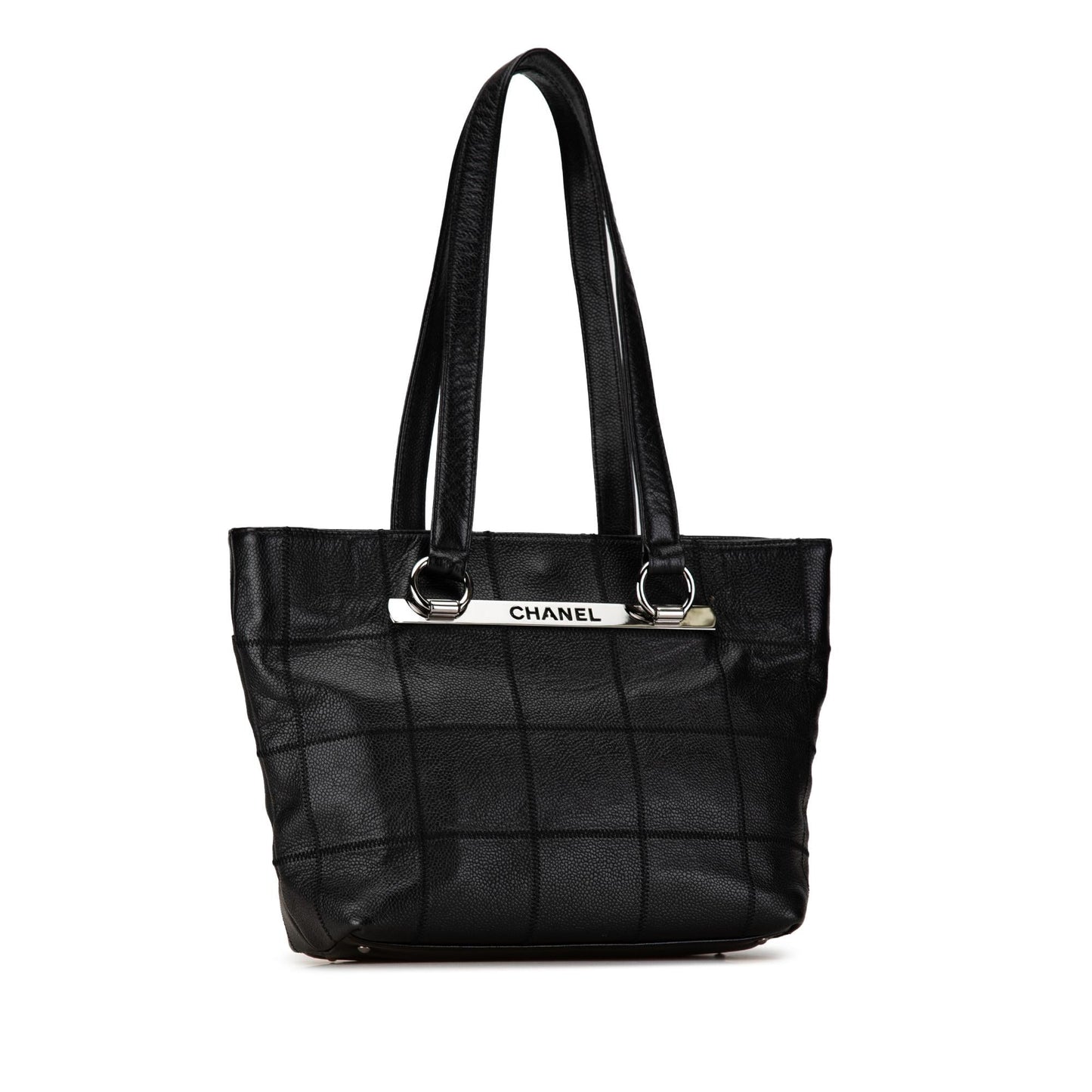 Chanel Gabrielle Caviar Black Tote Bag Style 9