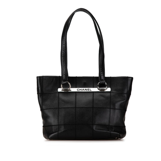 Chanel Gabrielle Caviar Black Tote Bag Style 7
