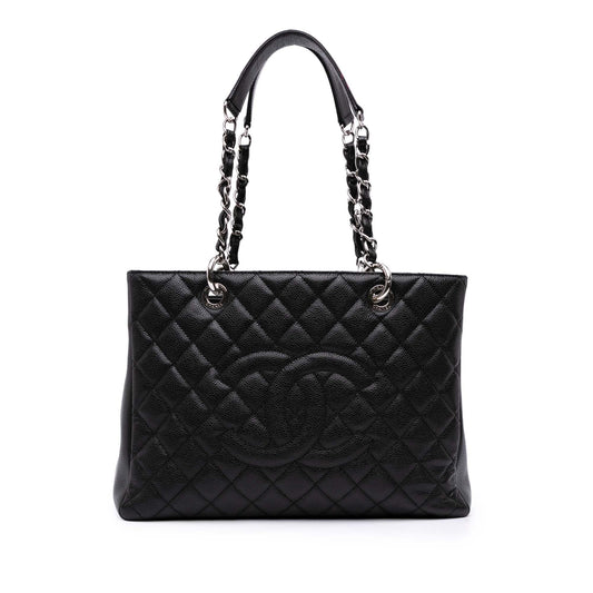 Chanel Gabrielle Caviar Black Tote Bag Style 8