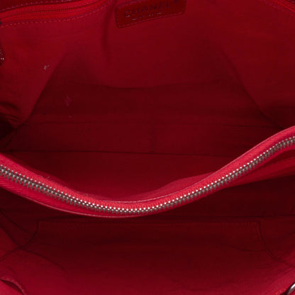 Chanel Gabrielle Caviar Red Tote Bag Style 2
