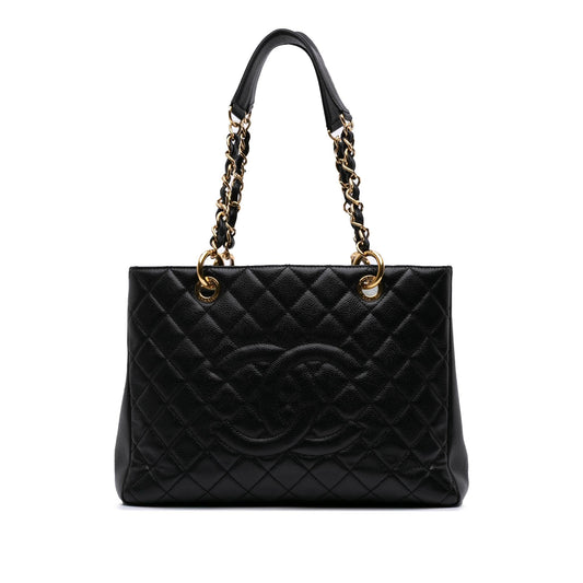 Chanel Gabrielle Caviar Black Tote Bag Style 6