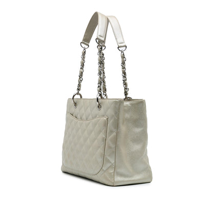 Chanel Gabrielle Caviar Gold Tote Bag