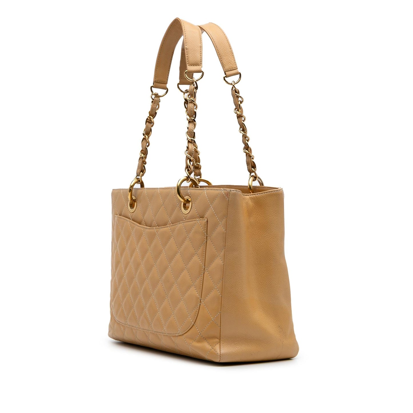 Chanel Gabrielle Caviar Brown Tote Bag Style 4