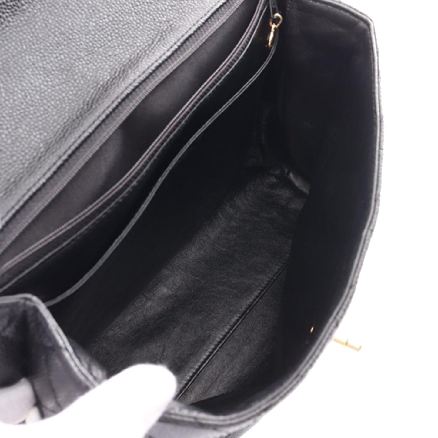 Chanel Gabrielle Caviar Black Shoulder Bag Style 12