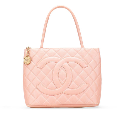 Chanel Gabrielle Caviar Pink Tote Bag