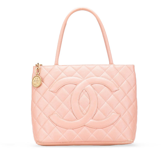 Chanel Gabrielle Caviar Pink Tote Bag