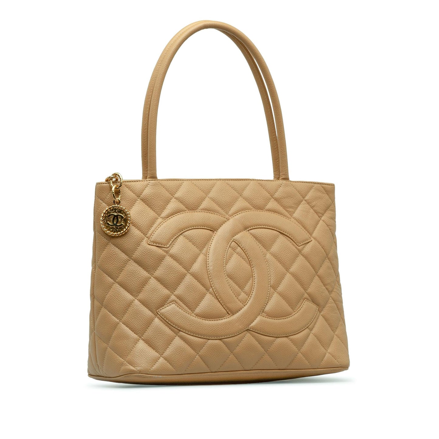 Chanel Gabrielle Caviar Brown Tote Bag