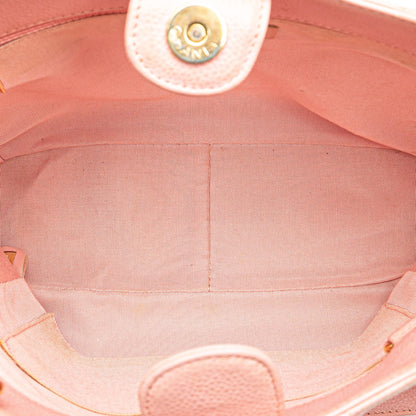 Chanel Gabrielle Caviar Pink Tote Bag Style 2