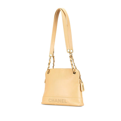Chanel Gabrielle Caviar Tan Shoulder Bag Style 3