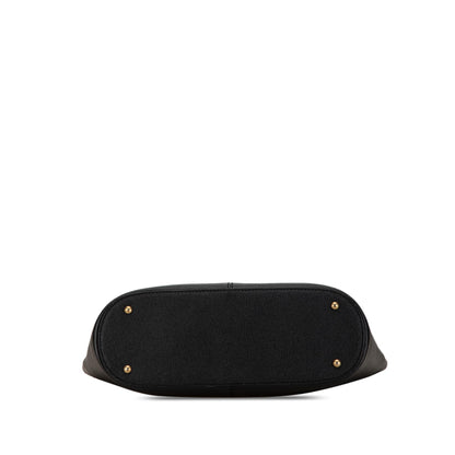 Chanel Caviar Tortoise Top Handle Tote