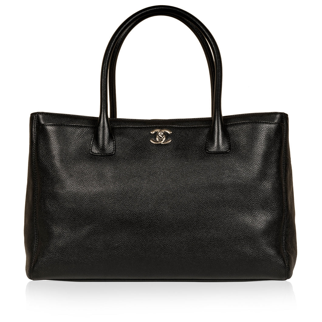 Chanel Timeless Caviar Black Tote Bag